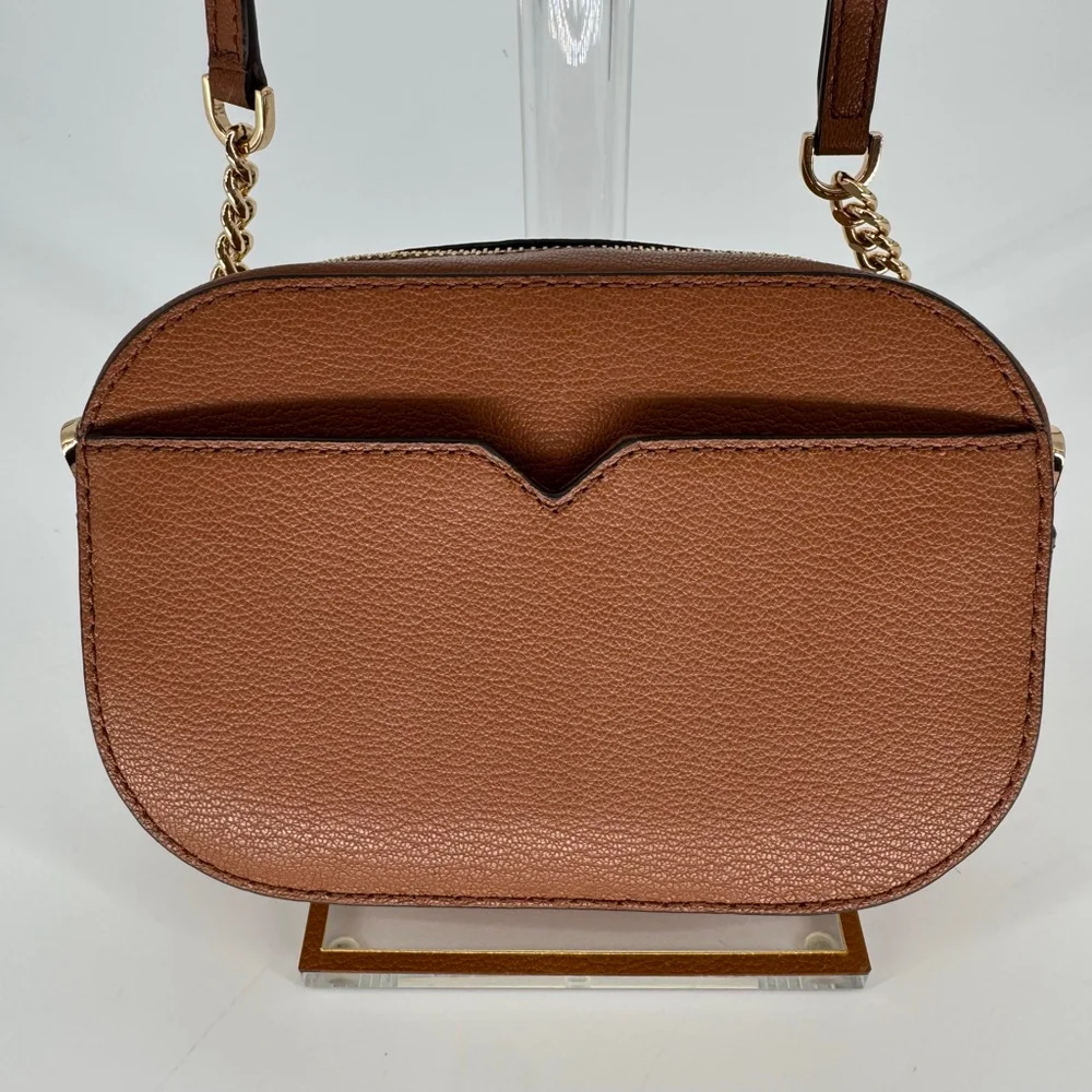 Michael Kors Bambi Deer Print Calf Hair Leather Crossbody Camera Bag